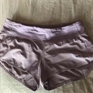 Lululemon speed up shorts